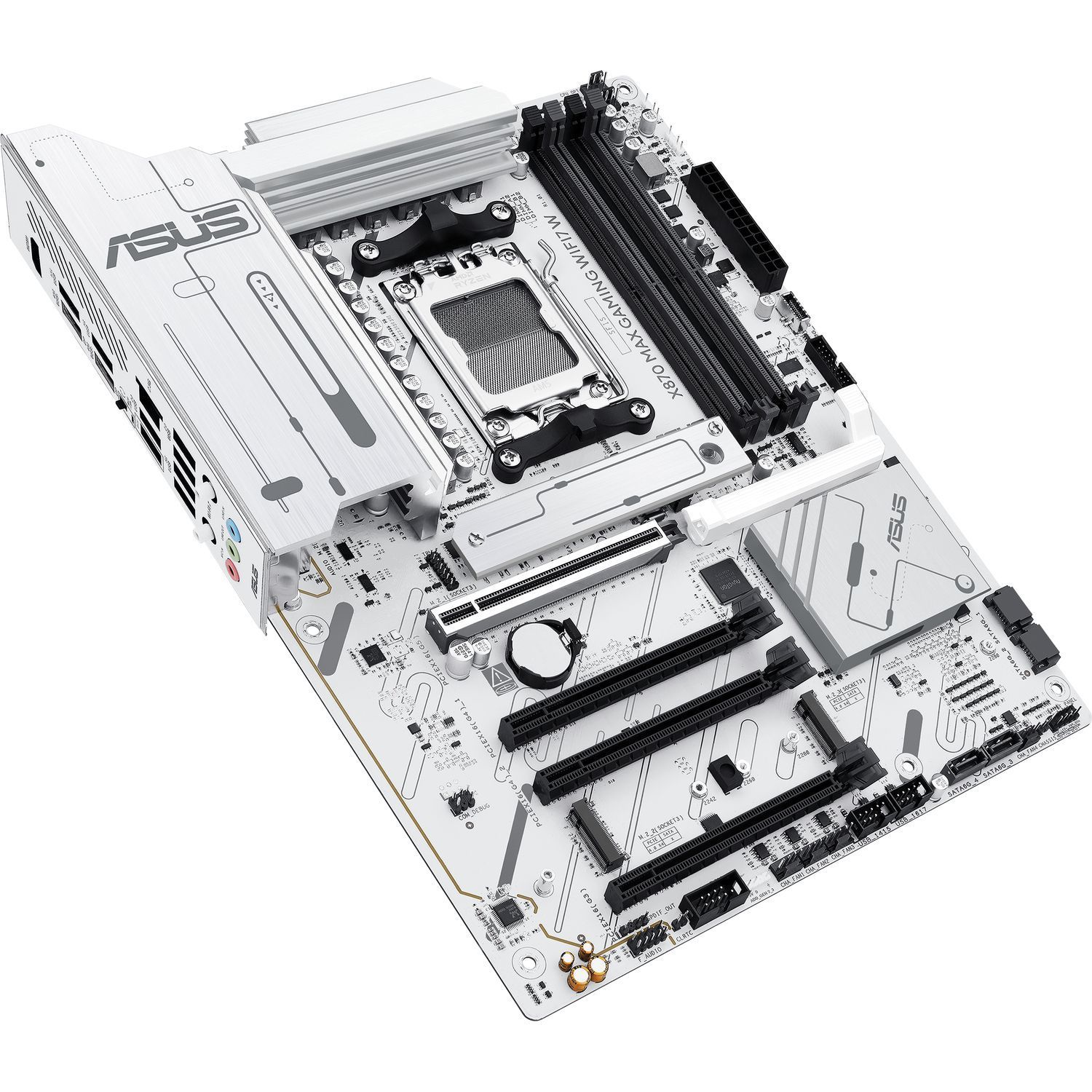 Материнская плата ASUS X870 MAX GAMING WIFI7 W (90MB1LZ0-M0EAY0)